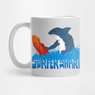 Surfer Shark Mug